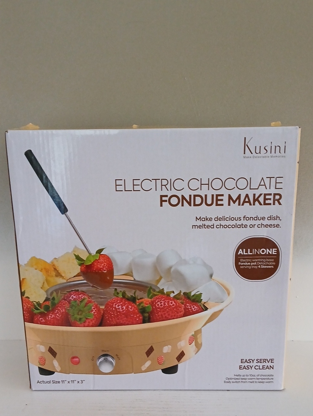 Electric Chocolate Fondue Maker